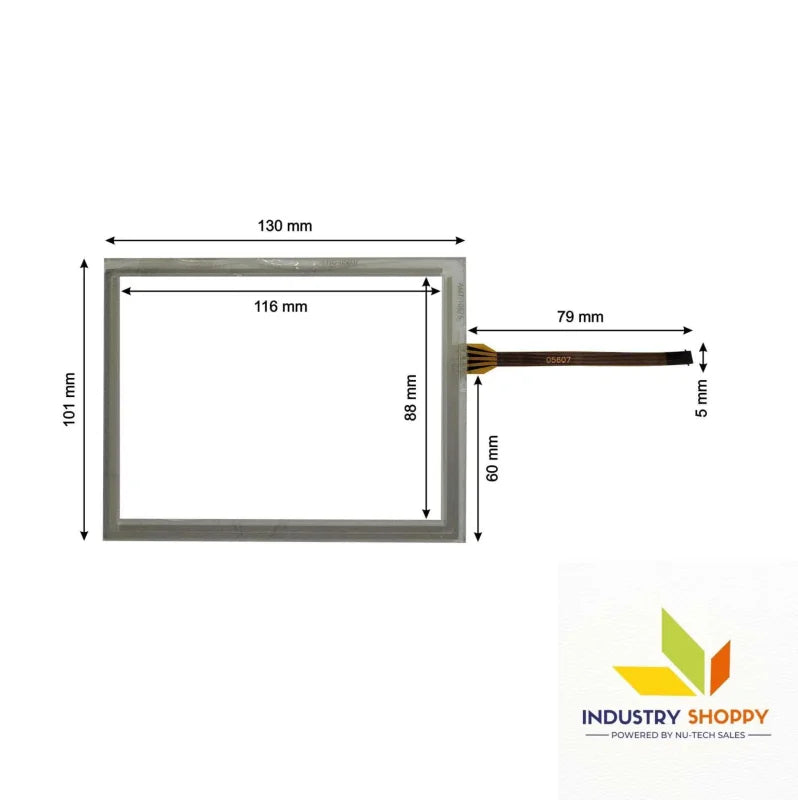 Touch Screen for Allen Bradley PanelView Plus 600 Type-II Touch Screen for Allen Bradley PanelView Plus 600 Type-II